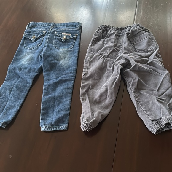 Toddler Girl Six Pants Bundle  | 2T    (Hudson, Beyond Yoga, Carters and More) - Picture 7 of 11